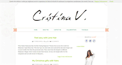 Desktop Screenshot of cristinavalli.com