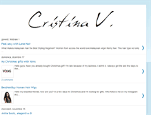 Tablet Screenshot of cristinavalli.com